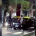 Locura: violenta pelea entre taxistas con peores consecuencias