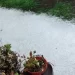 Alerta meteorológico: impresionante caída de granizo en Tandil