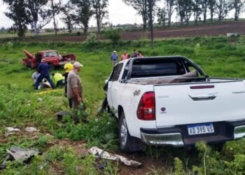 Violento choque en ruta 191