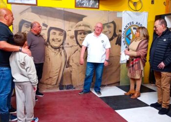 Homenaje de la Asociación Argentina de Volantes a Pairetti en Arrecifes