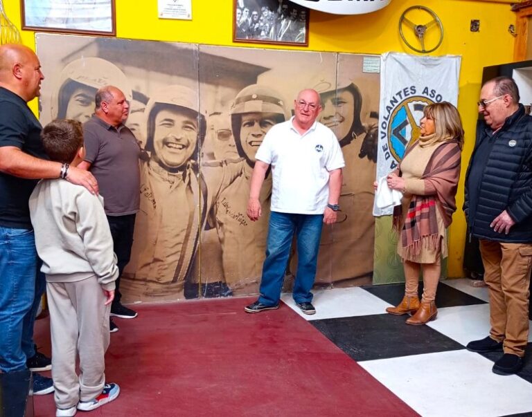 Homenaje de la Asociación Argentina de Volantes a Pairetti en Arrecifes