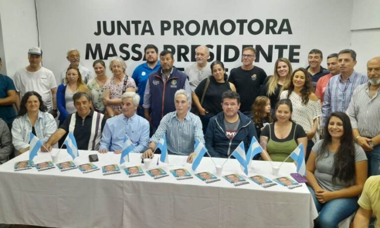 Se conformó la Junta Promotora Massa Presidente