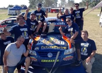 Arrecifeños campeones en rally