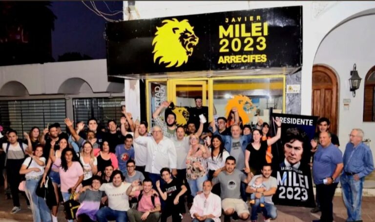 En Arrecifes la victoria de Milei fue más amplia