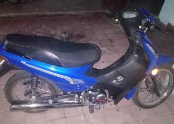 Piden colaboración por el robo de una moto