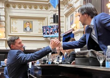 En La Plata, Bouvier fue proclamado intendente de Arrecifes