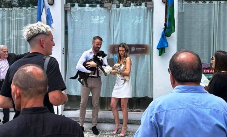 Se casaron Josefina y Agustín