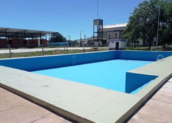 Preparan el Polideportivo para la Colonia de Verano