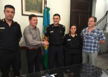 Serie de reuniones del intendente Bouvier con autoridades de seguridad