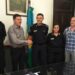 Serie de reuniones del intendente Bouvier con autoridades de seguridad