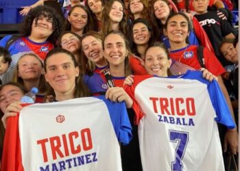 El Trico acompañó a las arrecifeñas finalistas