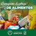 Entrega de alimentos, esta vez con un pan dulce