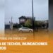 VIDEO. La tormenta hizo un desastre en Chivilcoy
