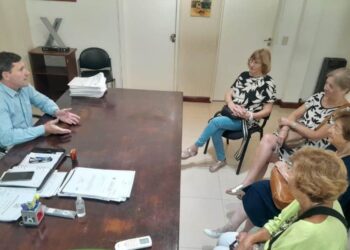 El intendente Bouvier se reunió con representantes de ACEC