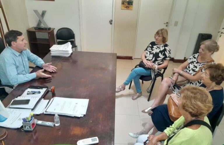 El intendente Bouvier se reunió con representantes de ACEC
