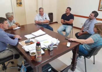 Bouvier recibió a autoridades de EDEN