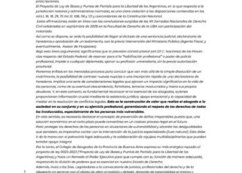 Rechazo a los divorcios administrativos y sucesiones no contenciosas