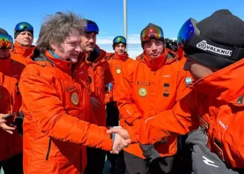 VIDEO. Emotiva visita del presidente Milei a la Antártida