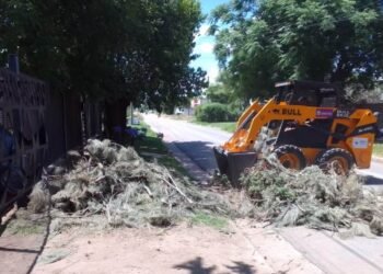 Trabajos en Villa Sanguinetti