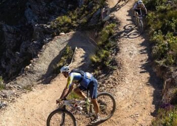 Balbarani llegó al último día de competencia y sobresale en la carrera de MTB más importante del mundo