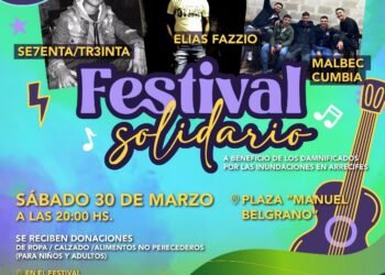 Gran Festival Solidario a beneficio de los damnificados por las inundaciones