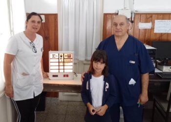 Estudios oftalmológicos en la Escuela 9 de Viña