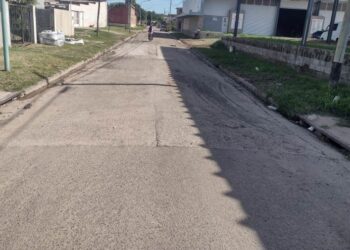 Habilitaron la calle Risso tras los arreglos