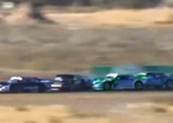VIDEO. Una animalada de Calvani le arruinó la carrera a Matías Canapino