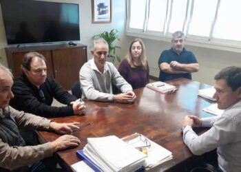 Nueva reunión de la Cámara de Comercio y FEBA con el intendente Bouvier