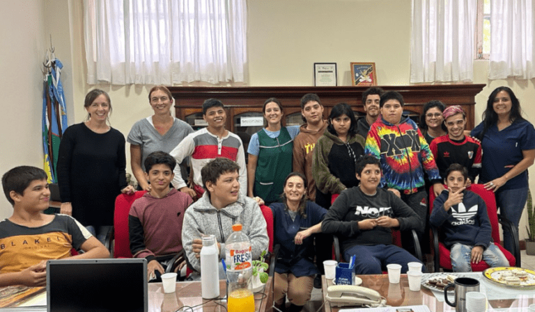 Alumnos de la Escuela Especial visitaron el Hospital