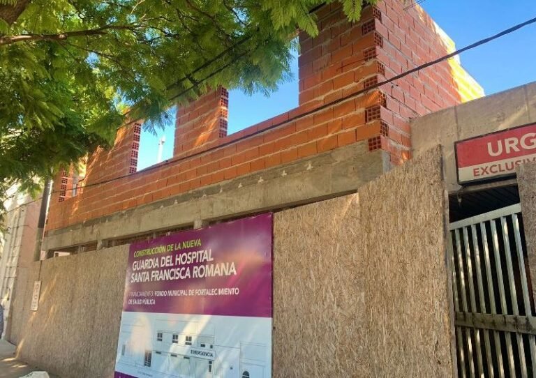 Para cuándo estará lista la nueva guardia del Hospital