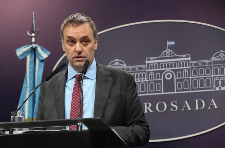 MANUEL ADORNI, VOCERO PRESIDENCIAL.