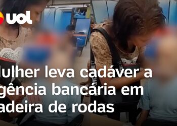 Video. Una mujer llevó a un familiar muerto a un banco para retirar un préstamo