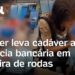 Video. Una mujer llevó a un familiar muerto a un banco para retirar un préstamo