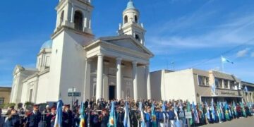 Brillante acto del Día de la Patria en Arrecifes