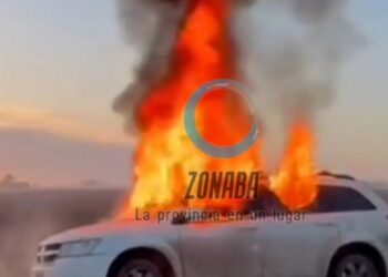 Incendio en ruta 191