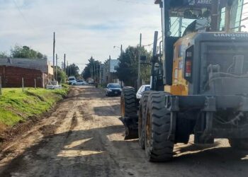 Mejoras en ocho calles de tierra