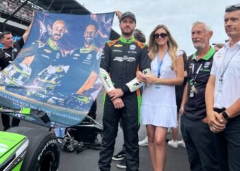 Indy500: Canapino, en un nivel superlativo y sin suerte