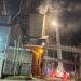 VIDEO. Importante incendio en la planta de silos de Buratovich