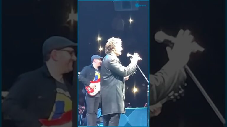 VIDEO. Y un día, un presidente de la Nación cantó en el Luna Park