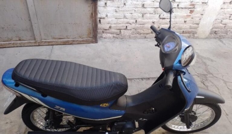Secuestran una moto sin papeles
