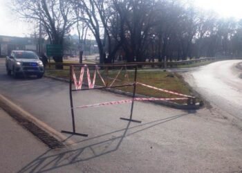 Corte de tránsito en Avenida Merlassino por construcción de rotonda