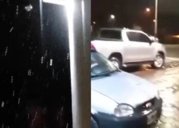 VIDEO. Nieva en la provincia de Buenos Aires