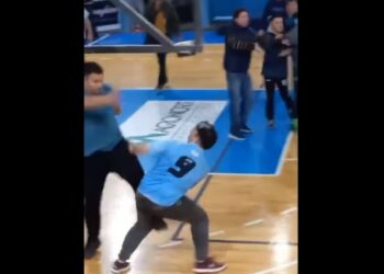 VIDEO. Básquet: serios incidentes en el partido Argentino-Juventud