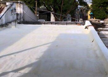 Impermeabilizan techo del Hospital Santa Francisca