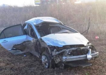 Joven herido en un vuelco en Arroyo Dulce