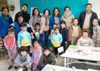 Bouvier visitó el Jardín 905 dentro de acciones por la seguridad vial