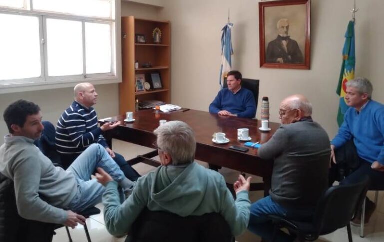 El intendente Bouvier recibió al CEO de Soychú