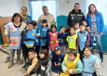 Siguen las charlas sobre seguridad vial en los jardines de infantes