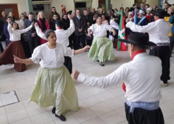 Imágenes del frío acto del Día de la Independencia